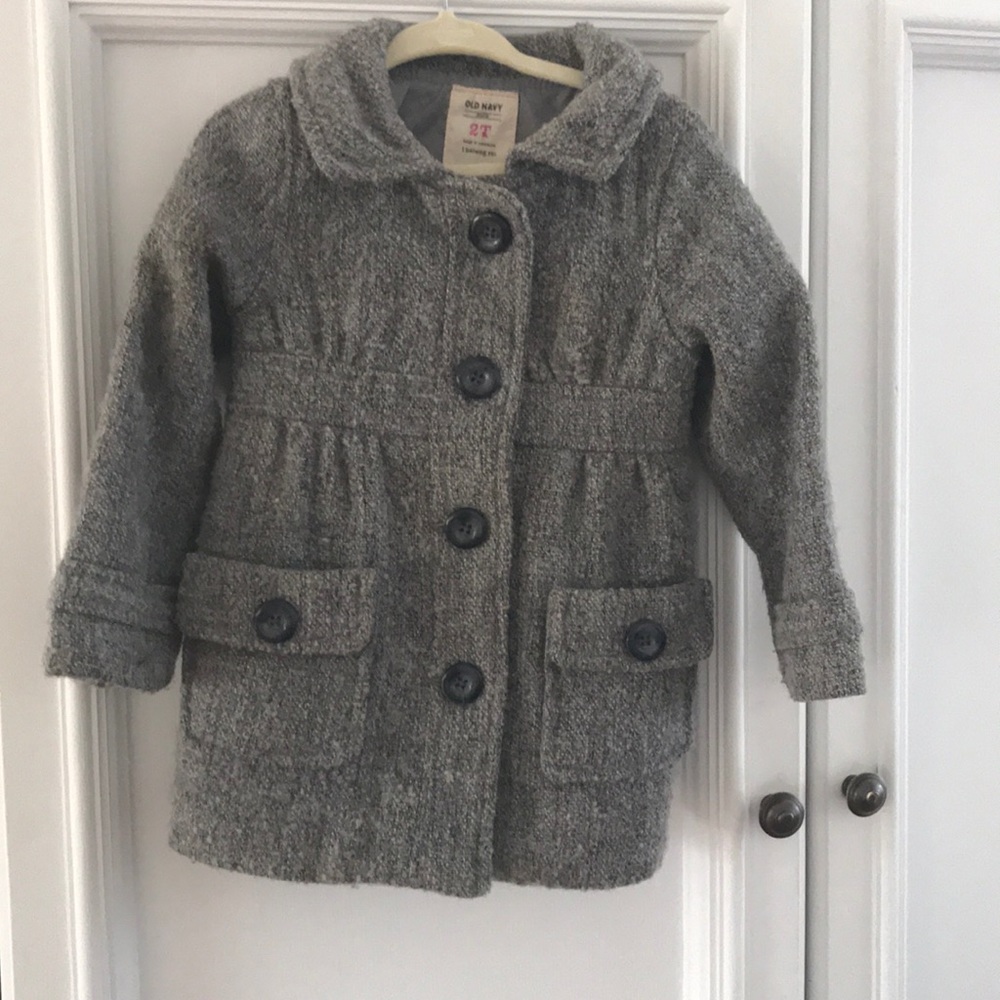 Girls toddler knit coat